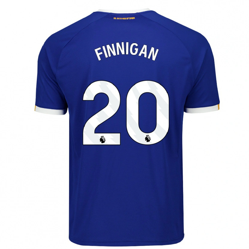 Danxen Dames Megan Finnigan #20 Blauw Wit Geel Thuisshirt Thuistenue 2026/27 T-Shirt België