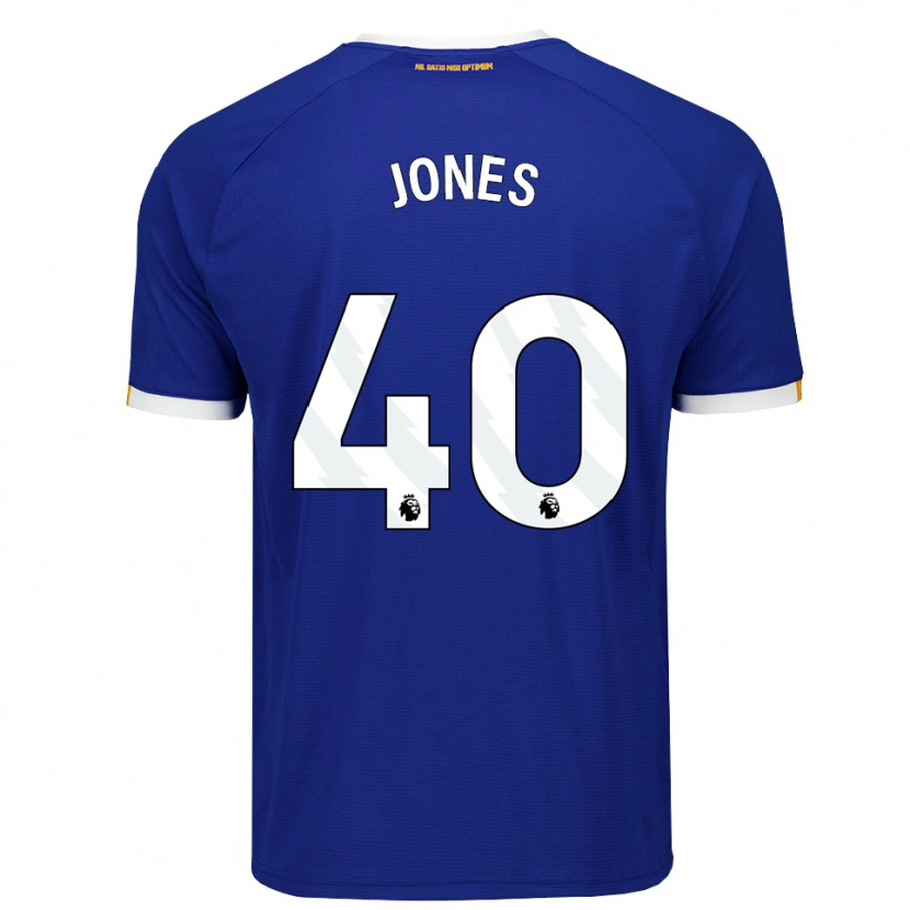 Danxen Dames Ellie Jones #40 Blauw Wit Geel Thuisshirt Thuistenue 2026/27 T-Shirt België