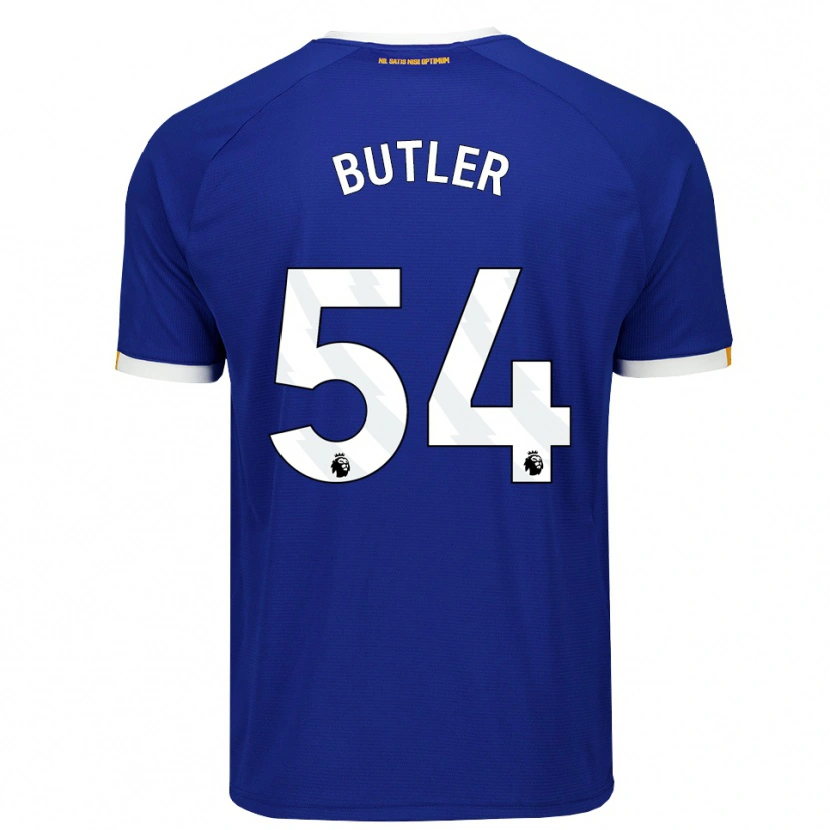 Danxen Dames Jack Butler #54 Blauw Wit Geel Thuisshirt Thuistenue 2026/27 T-Shirt België