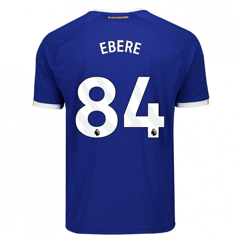 Danxen Dames Coby Ebere #84 Blauw Wit Geel Thuisshirt Thuistenue 2026/27 T-Shirt België