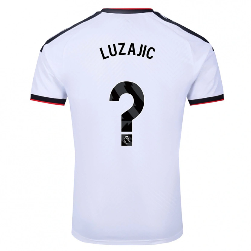 Danxen Dames Stefan Luzajic #0 Wit Zwart Rood Thuisshirt Thuistenue 2026/27 T-Shirt België