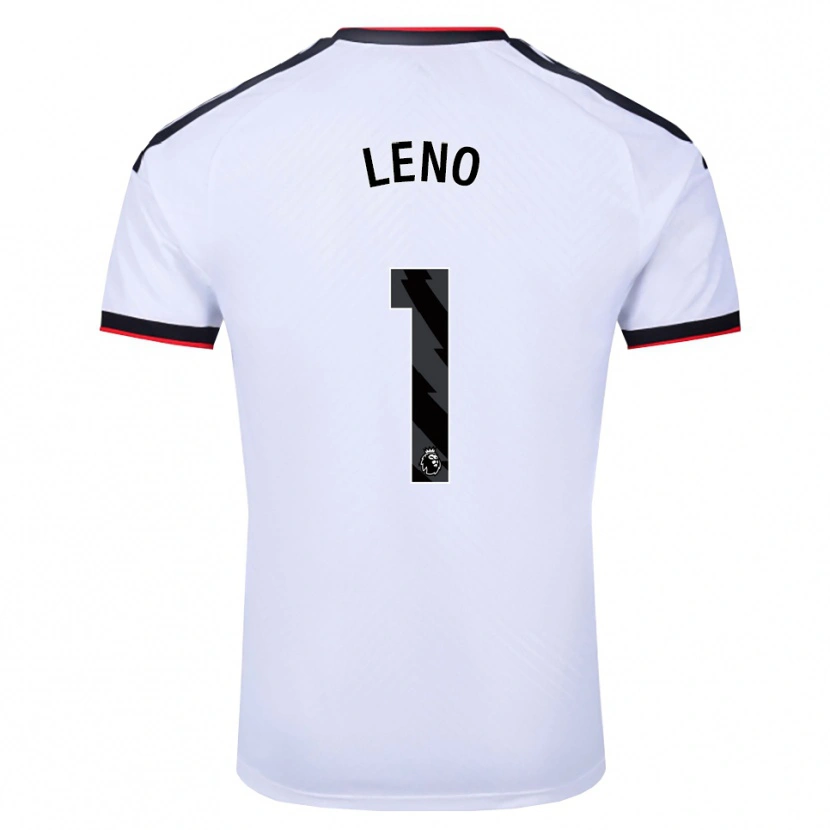 Danxen Dames Bernd Leno #1 Wit Zwart Rood Thuisshirt Thuistenue 2026/27 T-Shirt België