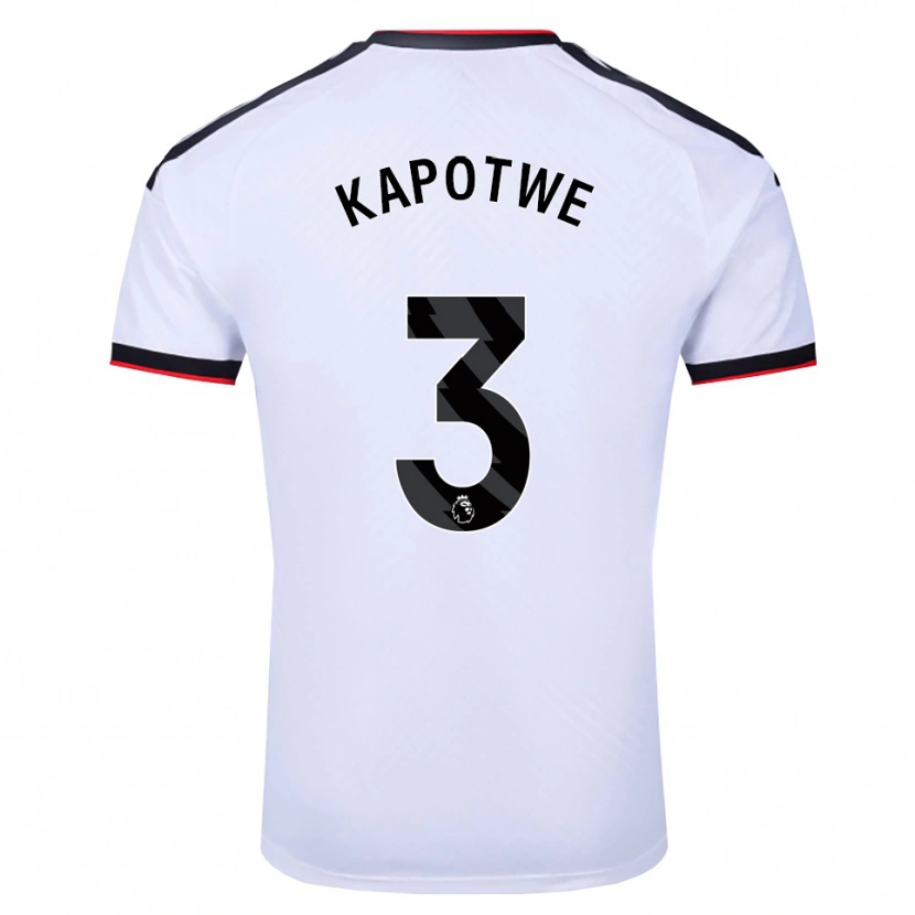 Danxen Dames Chase Kapotwe #3 Wit Zwart Rood Thuisshirt Thuistenue 2026/27 T-Shirt België