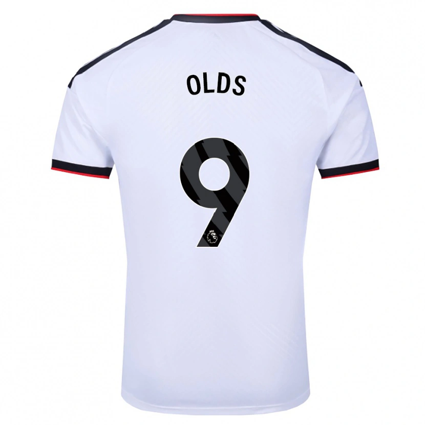 Danxen Dames Ellie Olds #9 Wit Zwart Rood Thuisshirt Thuistenue 2026/27 T-Shirt België