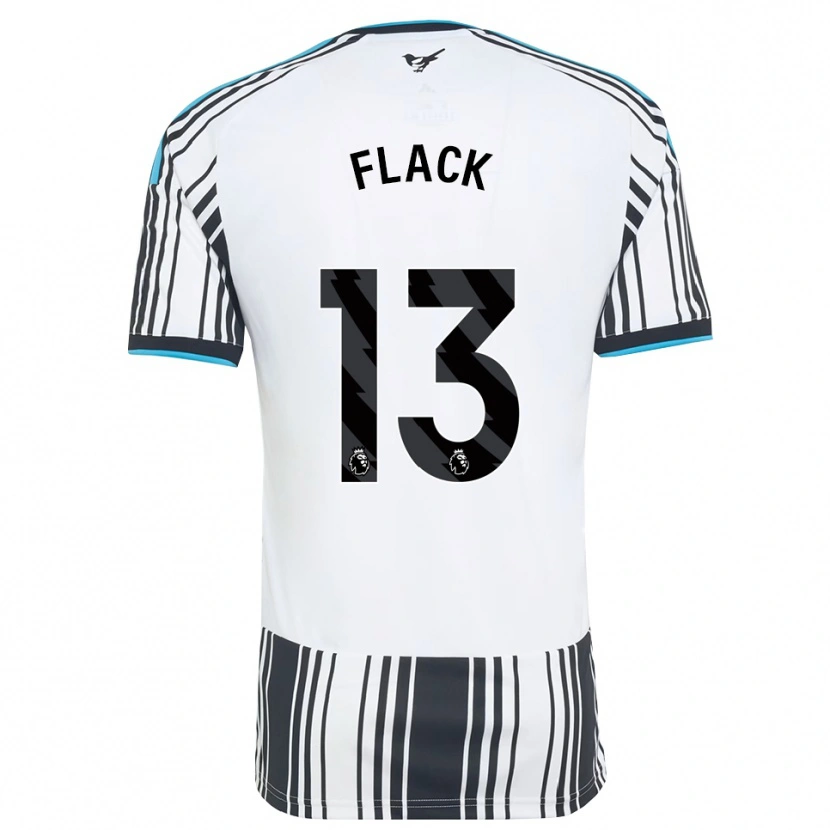 Danxen Dames Lucas Flack #13 Hemelsblauw Zwart Wit Thuisshirt Thuistenue 2026/27 T-Shirt België