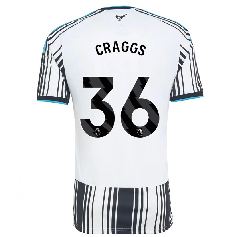 Danxen Dames Luke Craggs #36 Hemelsblauw Zwart Wit Thuisshirt Thuistenue 2026/27 T-Shirt België