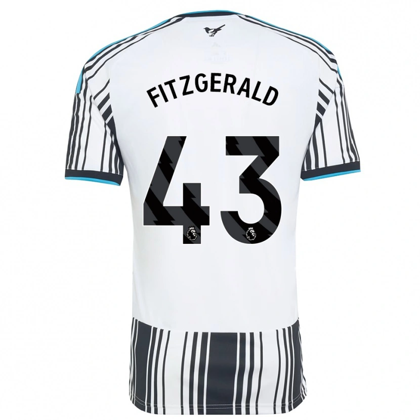 Danxen Dames Kyle Fitzgerald #43 Hemelsblauw Zwart Wit Thuisshirt Thuistenue 2026/27 T-Shirt België