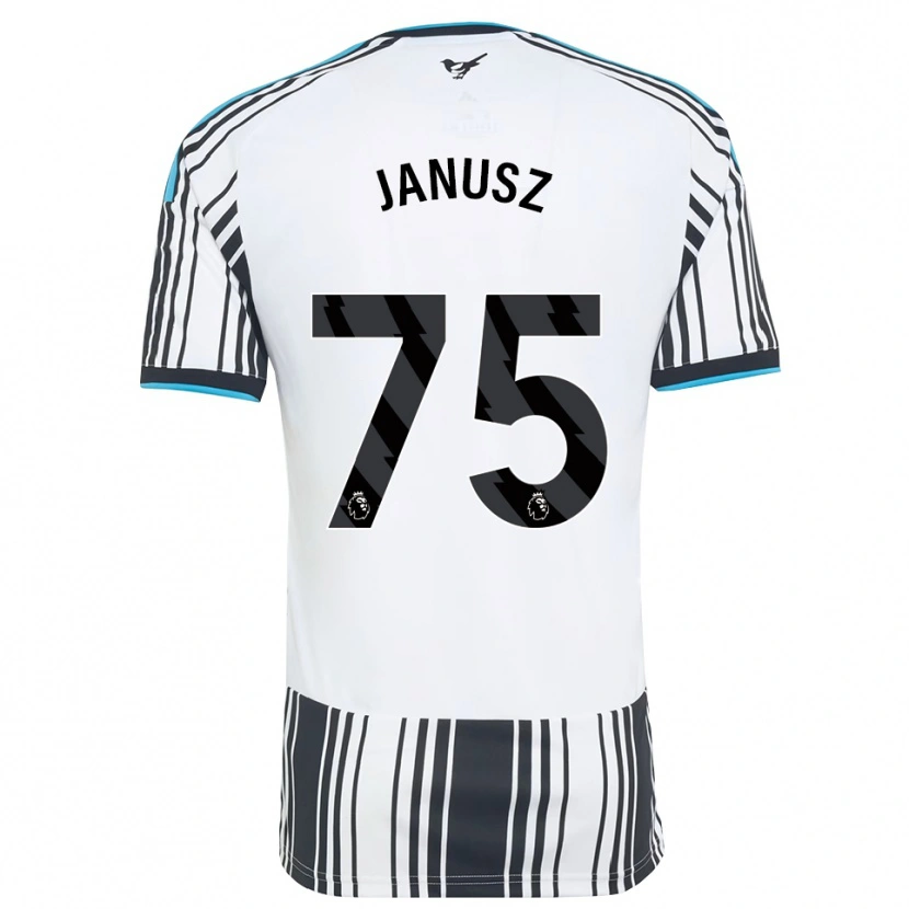 Danxen Dames Adrian Janusz #75 Hemelsblauw Zwart Wit Thuisshirt Thuistenue 2026/27 T-Shirt België