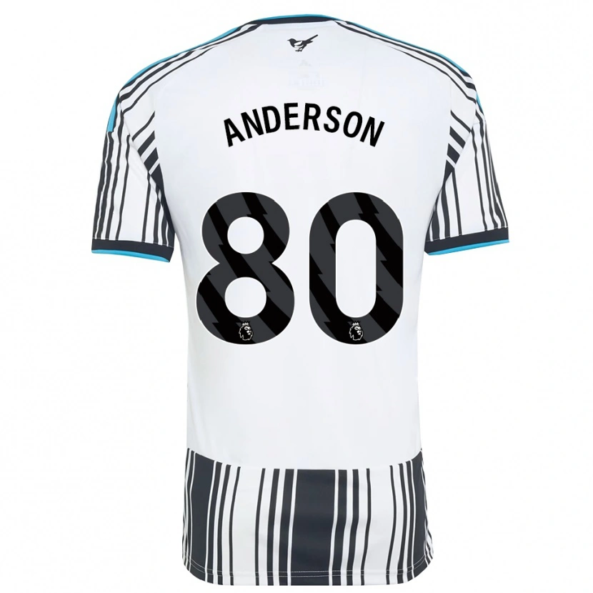 Danxen Dames Will Anderson #80 Hemelsblauw Zwart Wit Thuisshirt Thuistenue 2026/27 T-Shirt België