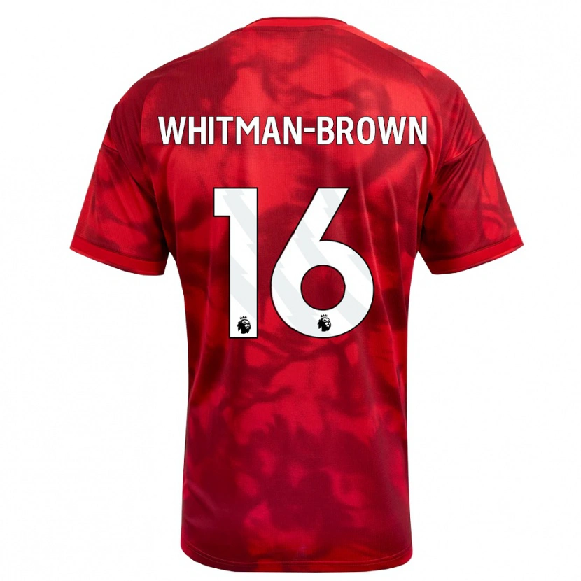 Danxen Dames Chae Whitman-Brown #16 Krimson Wit Thuisshirt Thuistenue 2026/27 T-Shirt België