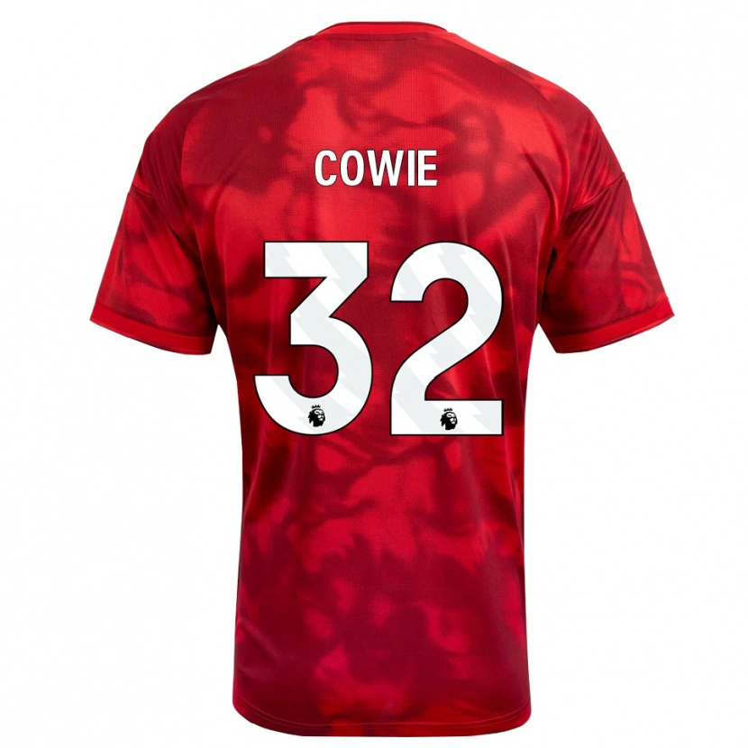 Danxen Dames Abi Cowie #32 Krimson Wit Thuisshirt Thuistenue 2026/27 T-Shirt België