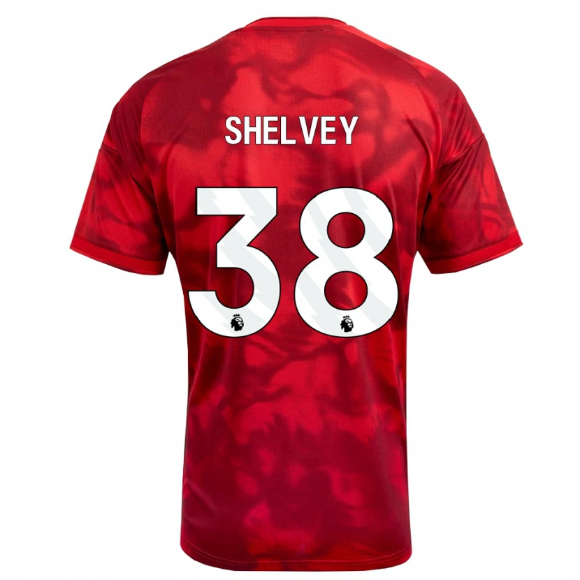 Danxen Dames George Shelvey #38 Krimson Wit Thuisshirt Thuistenue 2026/27 T-Shirt België