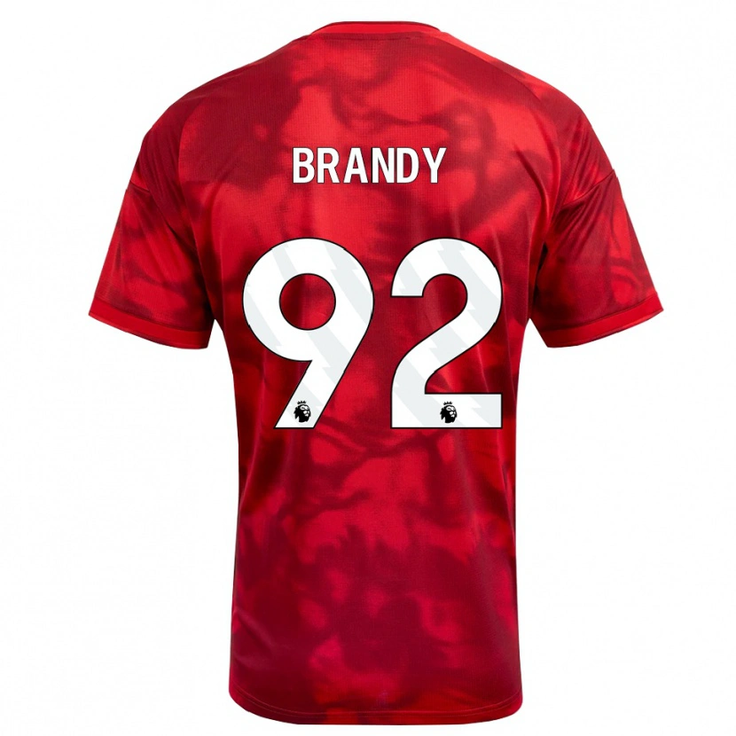 Danxen Dames Taeneal Brandy #92 Krimson Wit Thuisshirt Thuistenue 2026/27 T-Shirt België