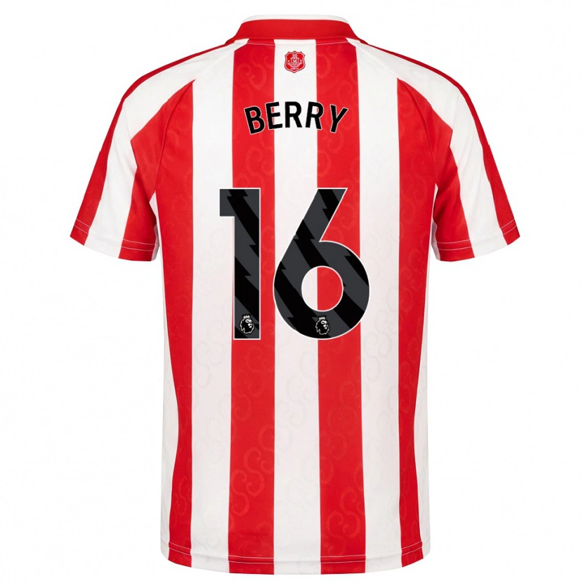 Danxen Dames Ethan Berry #16 Rood Wit Zwart Thuisshirt Thuistenue 2026/27 T-Shirt België