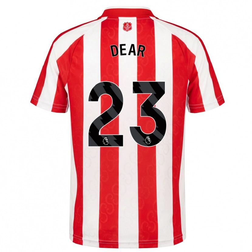 Danxen Dames Jenna Dear #23 Rood Wit Zwart Thuisshirt Thuistenue 2026/27 T-Shirt België