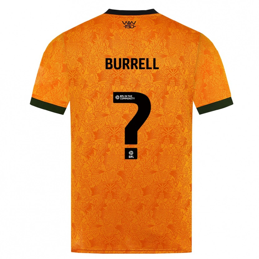 Danxen Dames Ackeme Francis Burrell #0 Oranje Zwart Thuisshirt Thuistenue 2026/27 T-Shirt België
