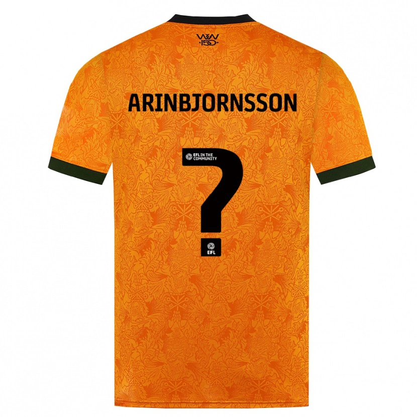 Danxen Dames Palmi Arinbjornsson #0 Oranje Zwart Thuisshirt Thuistenue 2026/27 T-Shirt België