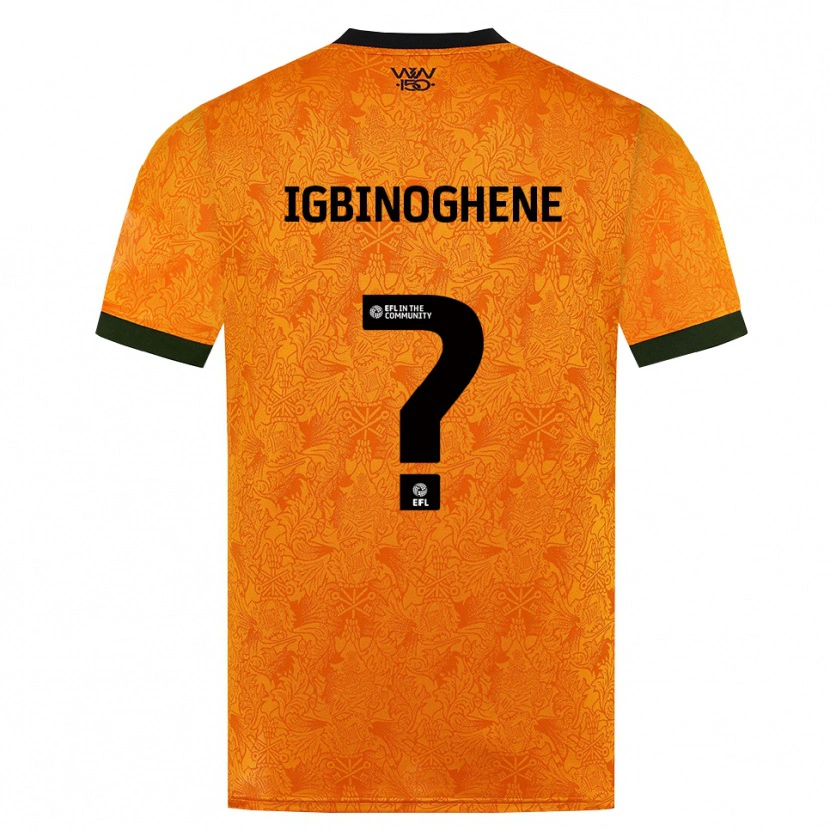 Danxen Dames Testimony Igbinoghene #0 Oranje Zwart Thuisshirt Thuistenue 2026/27 T-Shirt België
