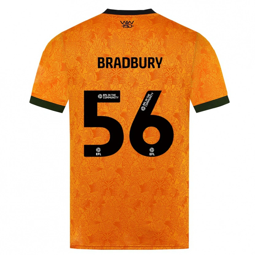 Danxen Dames Makenzie Bradbury #56 Oranje Zwart Thuisshirt Thuistenue 2026/27 T-Shirt België