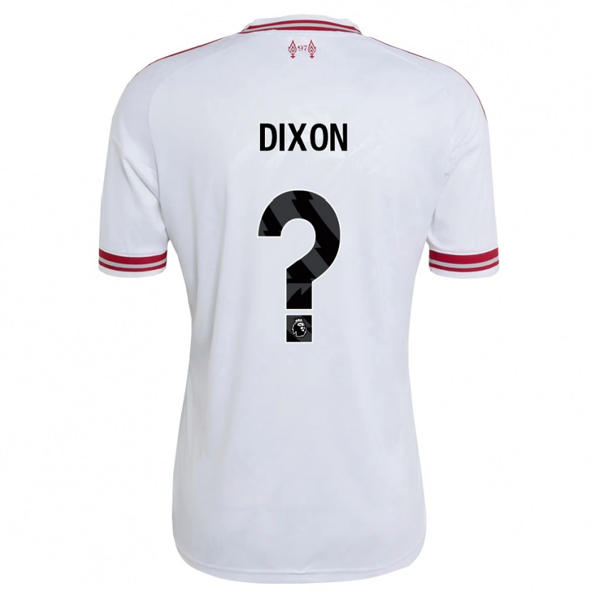 Danxen Dames Joseph Dixon #0 Rood Wit Uitshirt Uittenue 2026/27 T-Shirt België