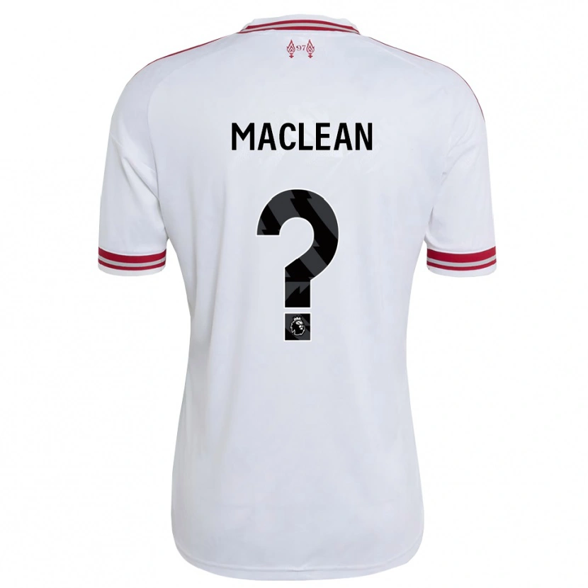 Danxen Dames Kirsty Maclean #0 Rood Wit Uitshirt Uittenue 2026/27 T-Shirt België
