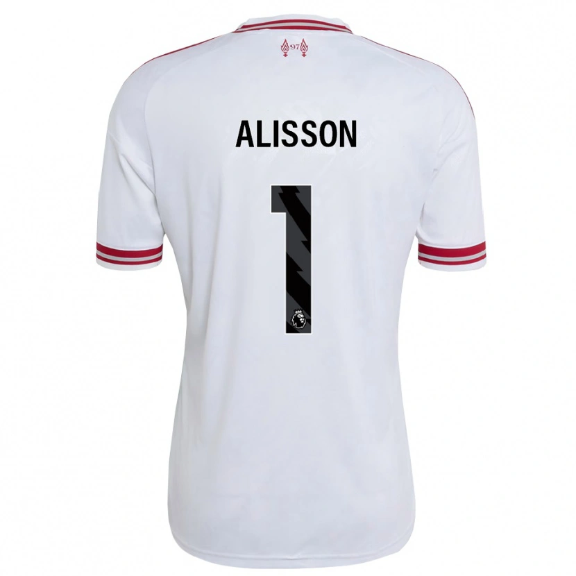 Danxen Dames Alisson Ramses Becker #1 Rood Wit Uitshirt Uittenue 2026/27 T-Shirt België