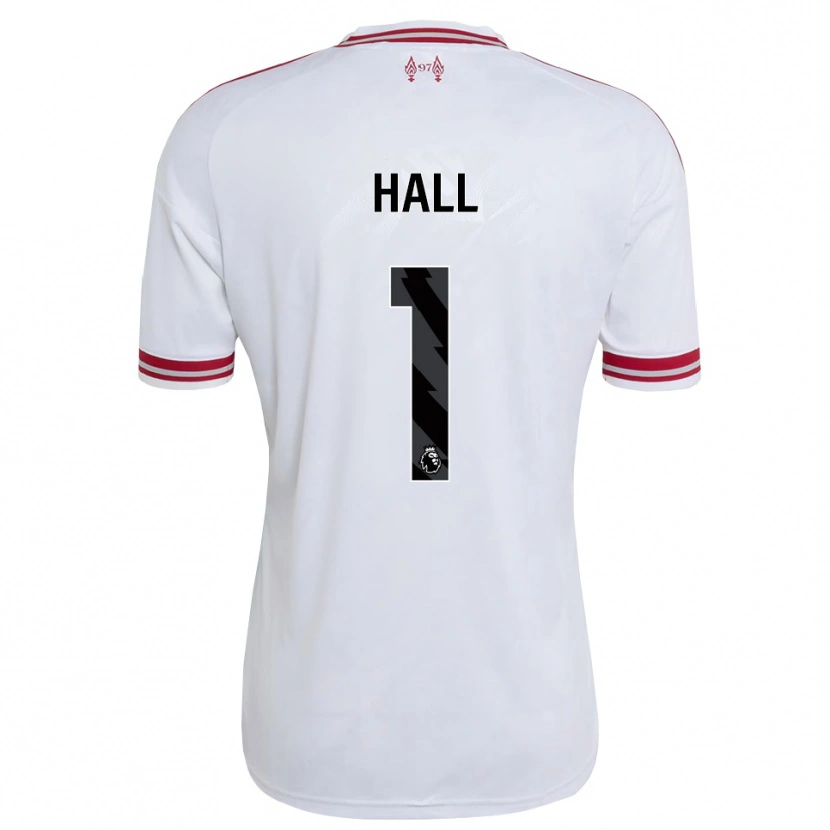 Danxen Dames Bailey Hall #1 Rood Wit Uitshirt Uittenue 2026/27 T-Shirt België