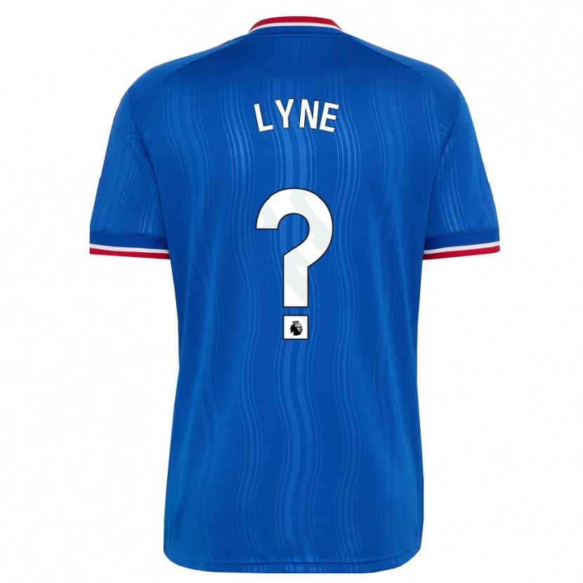 Danxen Dames Ben Lyne #0 Blauw Wit Rood Uitshirt Uittenue 2026/27 T-Shirt België