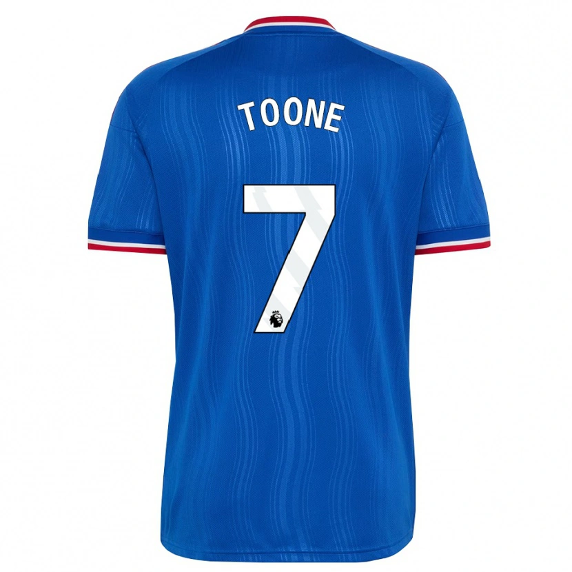 Danxen Dames Ella Toone #7 Blauw Wit Rood Uitshirt Uittenue 2026/27 T-Shirt België