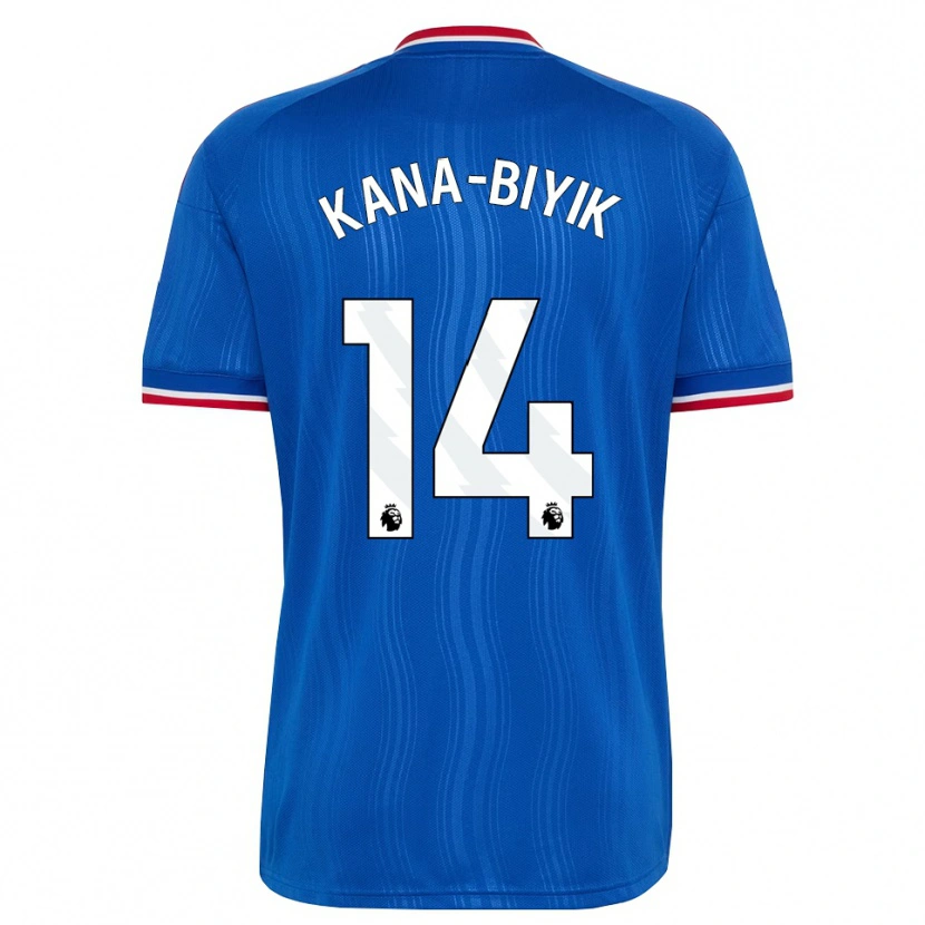 Danxen Dames Enzo Kana-Biyik #14 Blauw Wit Rood Uitshirt Uittenue 2026/27 T-Shirt België