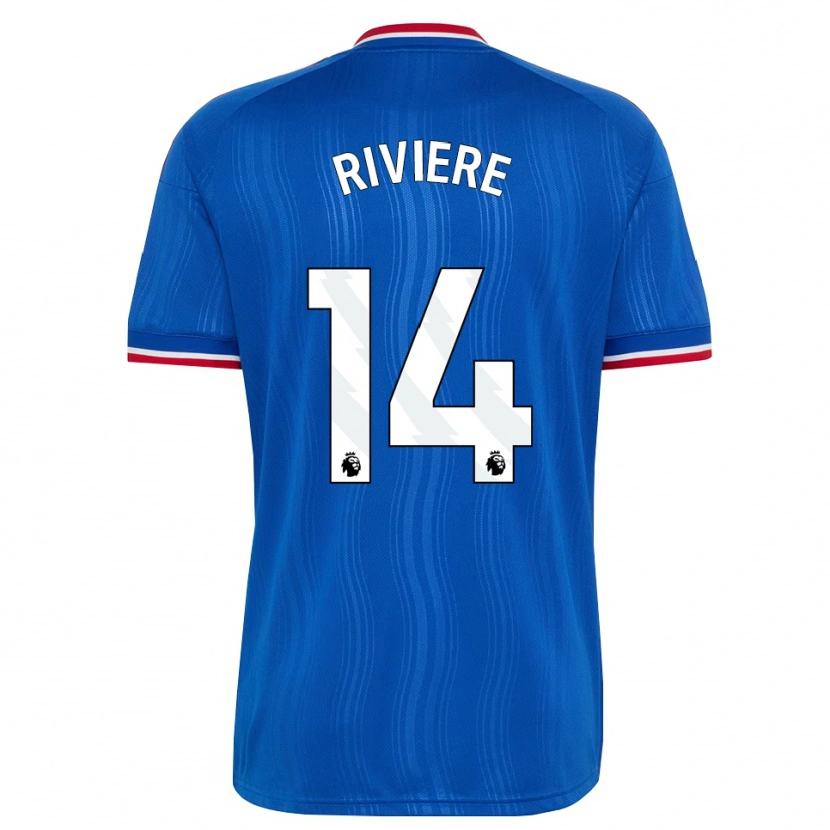 Danxen Dames Jayde Riviere #14 Blauw Wit Rood Uitshirt Uittenue 2026/27 T-Shirt België
