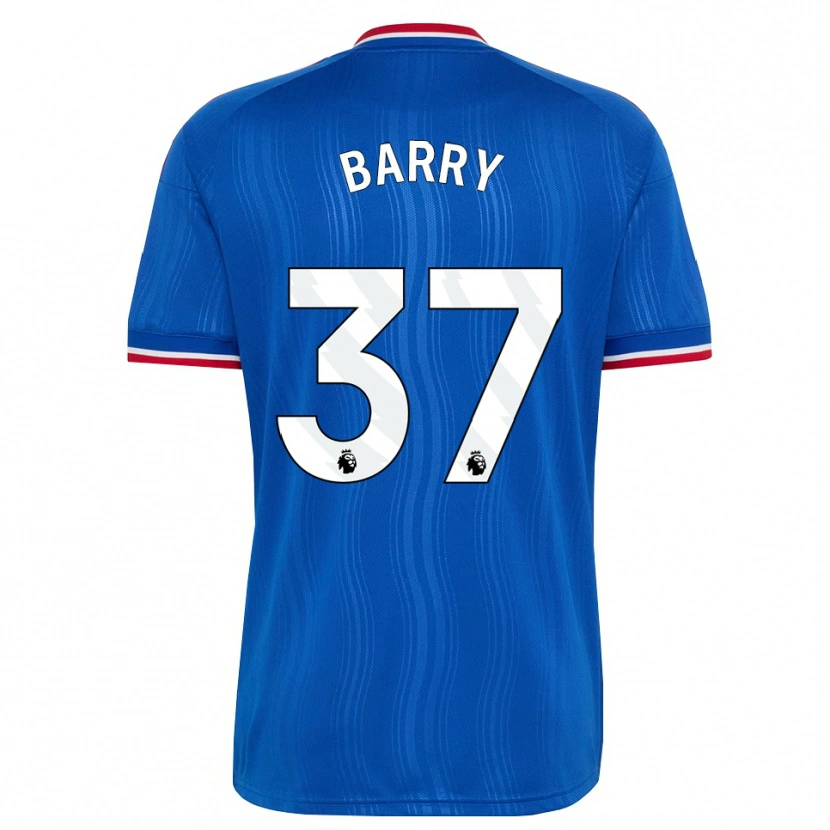 Danxen Dames Keira Barry #37 Blauw Wit Rood Uitshirt Uittenue 2026/27 T-Shirt België