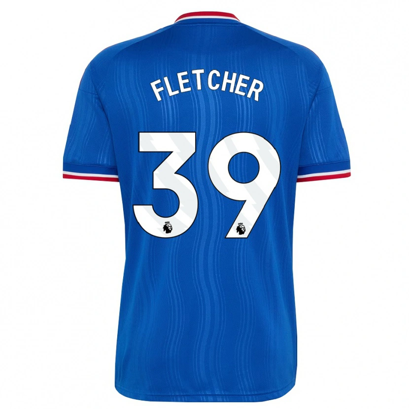 Danxen Dames Tyler Fletcher #39 Blauw Wit Rood Uitshirt Uittenue 2026/27 T-Shirt België