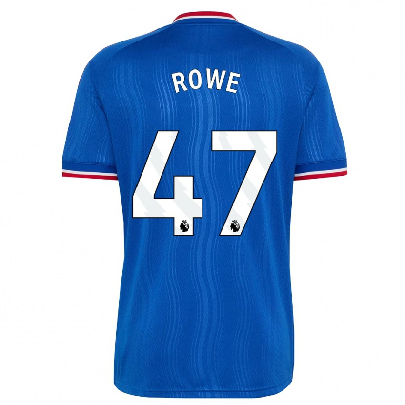 Danxen Dames Tommy Rowe #47 Blauw Wit Rood Uitshirt Uittenue 2026/27 T-Shirt België