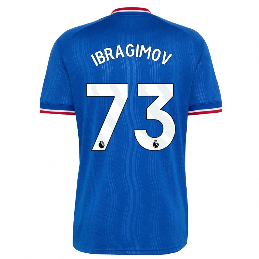 Danxen Dames Amir Ibragimov #73 Blauw Wit Rood Uitshirt Uittenue 2026/27 T-Shirt België
