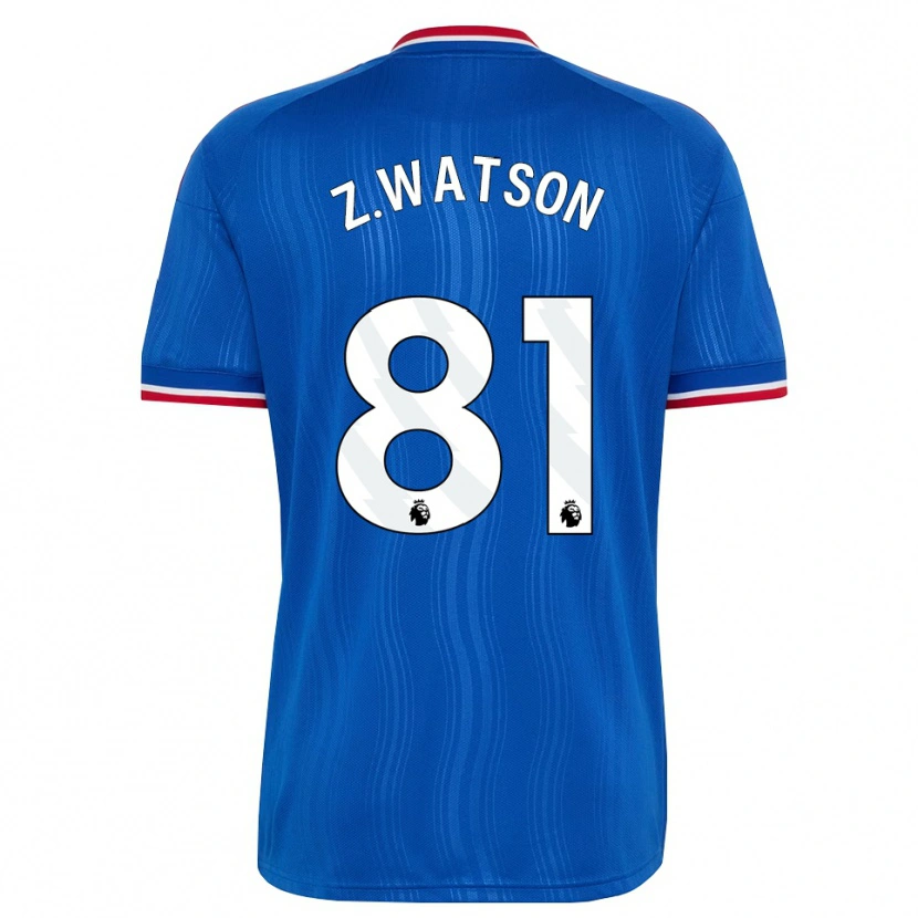 Danxen Dames Zac Watson #81 Blauw Wit Rood Uitshirt Uittenue 2026/27 T-Shirt België