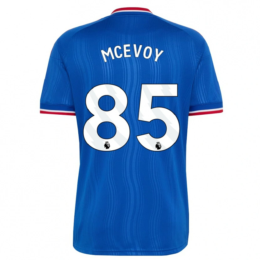 Danxen Dames Jay Mcevoy #85 Blauw Wit Rood Uitshirt Uittenue 2026/27 T-Shirt België