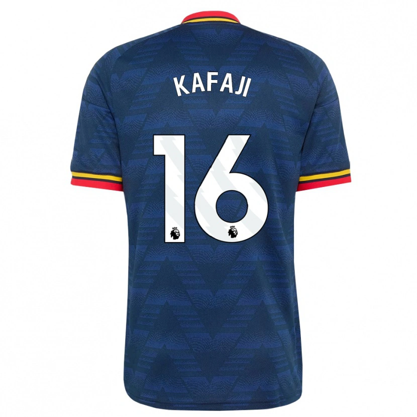 Danxen Dames Rosa Kafaji #16 Middernachtblauw Geel Rood Uitshirt Uittenue 2026/27 T-Shirt België