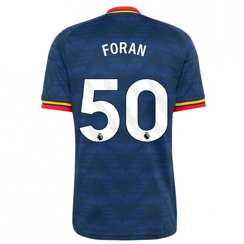 Danxen Dames Taylor Foran #50 Middernachtblauw Geel Rood Uitshirt Uittenue 2026/27 T-Shirt België