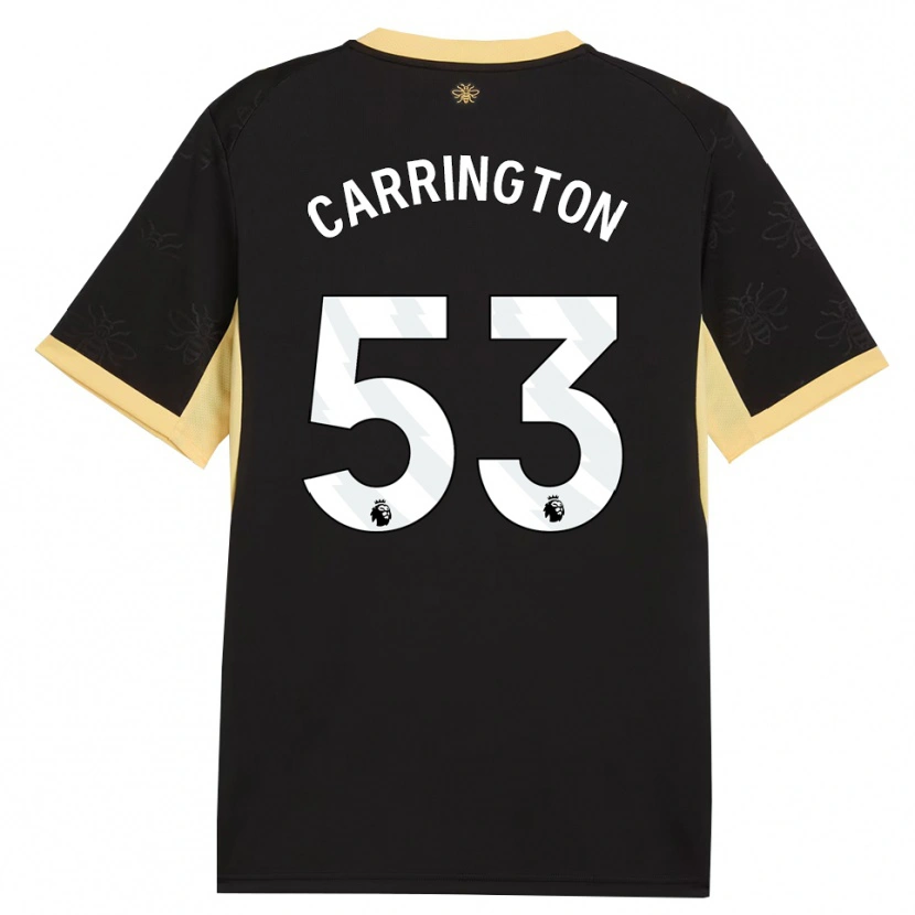 Danxen Dames Ezra Carrington #53 Zwart Geel Uitshirt Uittenue 2026/27 T-Shirt België