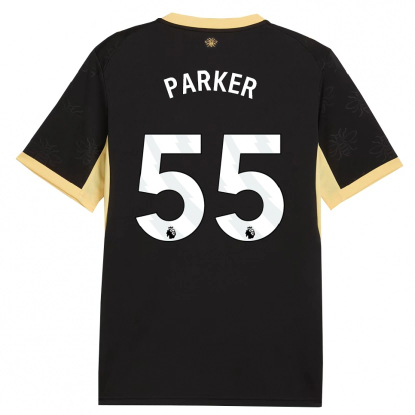 Danxen Dames Harrison Parker #55 Zwart Geel Uitshirt Uittenue 2026/27 T-Shirt België