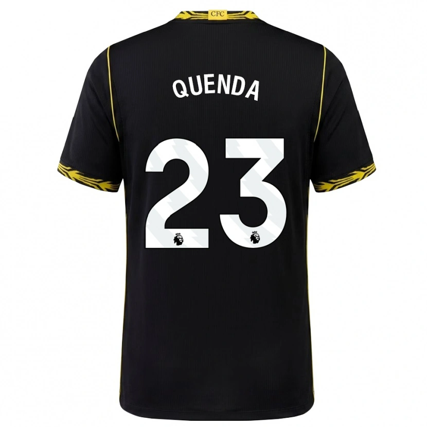 Danxen Dames Geovany Quenda #23 Zwart Geel Uitshirt Uittenue 2026/27 T-Shirt België