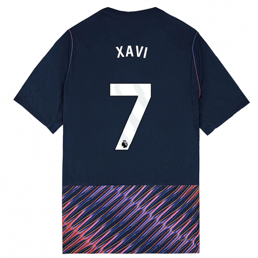 Danxen Dames Xavi Simons #7 Koninklijk Blauw Wit Uitshirt Uittenue 2026/27 T-Shirt België