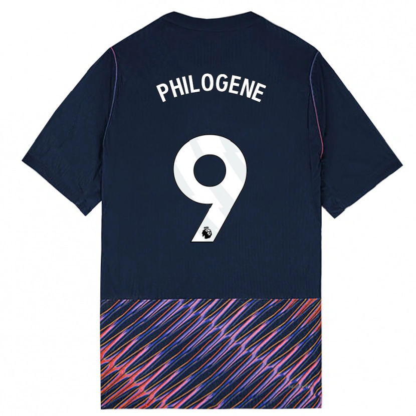 Danxen Dames Blake Philogene #9 Koninklijk Blauw Wit Uitshirt Uittenue 2026/27 T-Shirt België