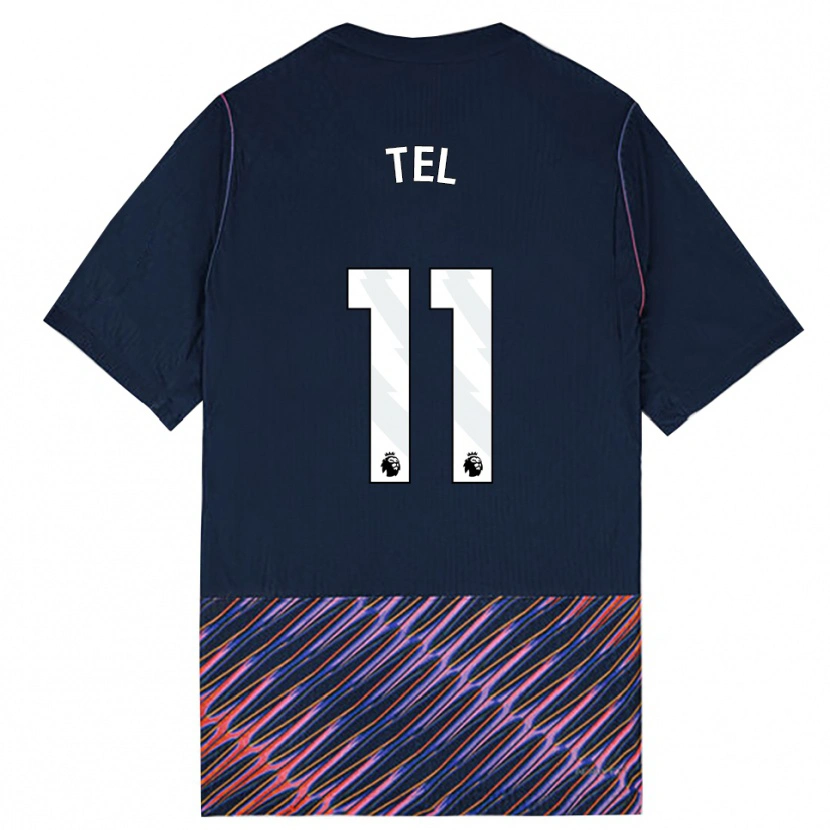 Danxen Dames Mathys Tel #11 Koninklijk Blauw Wit Uitshirt Uittenue 2026/27 T-Shirt België