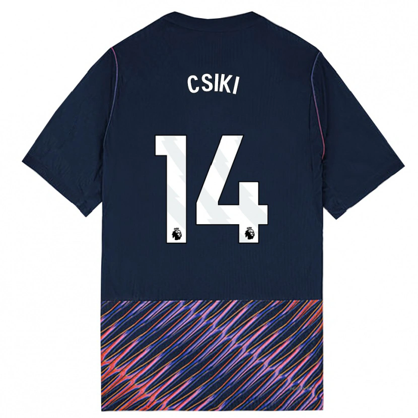 Danxen Dames Anna Csiki #14 Koninklijk Blauw Wit Uitshirt Uittenue 2026/27 T-Shirt België