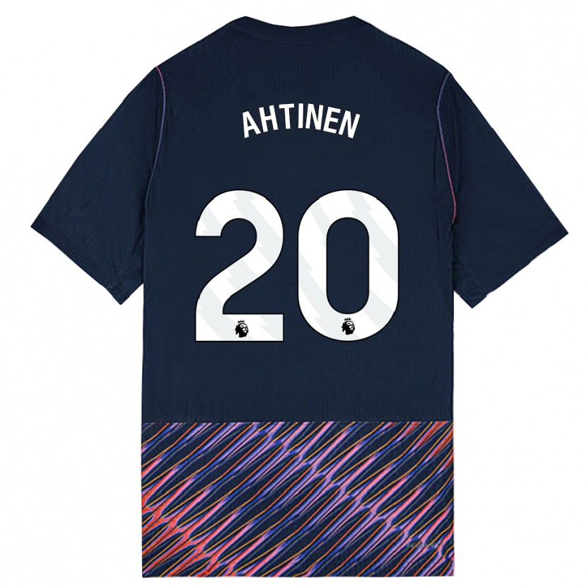 Danxen Dames Olga Ahtinen #20 Koninklijk Blauw Wit Uitshirt Uittenue 2026/27 T-Shirt België