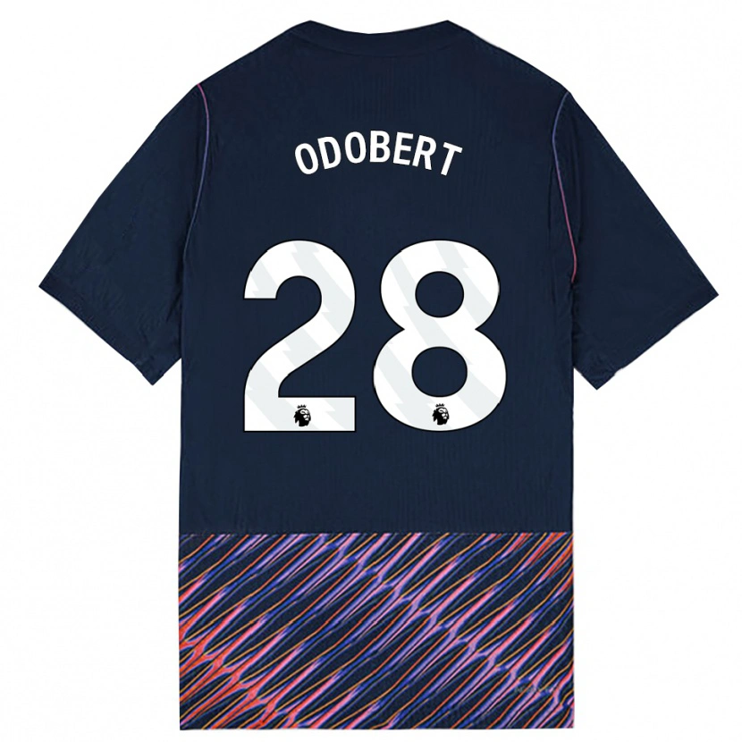 Danxen Dames Wilson Odobert #28 Koninklijk Blauw Wit Uitshirt Uittenue 2026/27 T-Shirt België