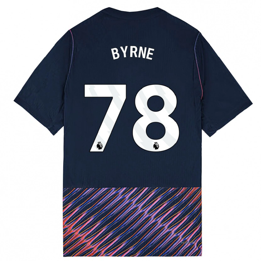 Danxen Dames Harry Byrne #78 Koninklijk Blauw Wit Uitshirt Uittenue 2026/27 T-Shirt België