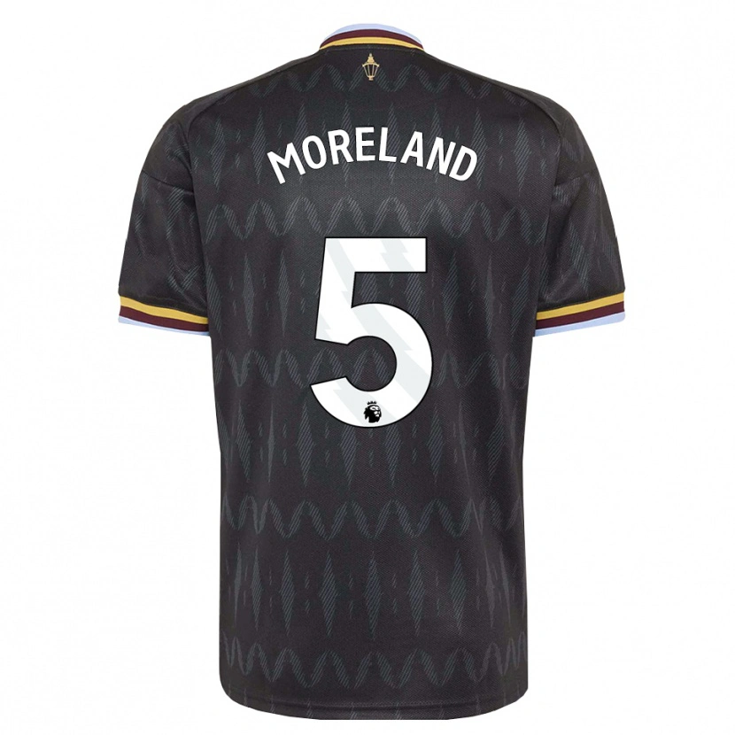 Danxen Dames Calum Moreland #5 Korenbloemblauw Zwart Geel Uitshirt Uittenue 2026/27 T-Shirt België